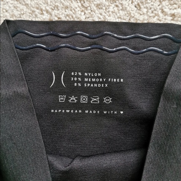 Shapewear Black Shorts Slim Wear Size XL - Picture 3 of 8